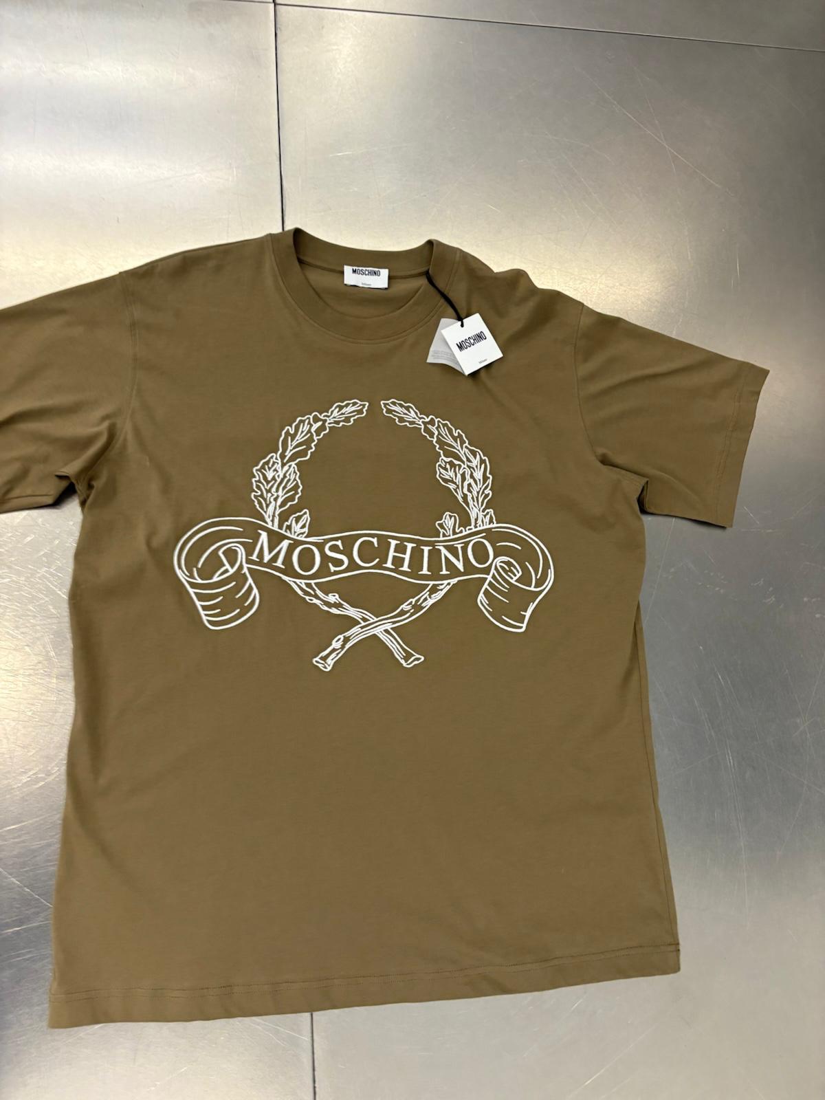 Moschino Milano T-Shirt – Khaki