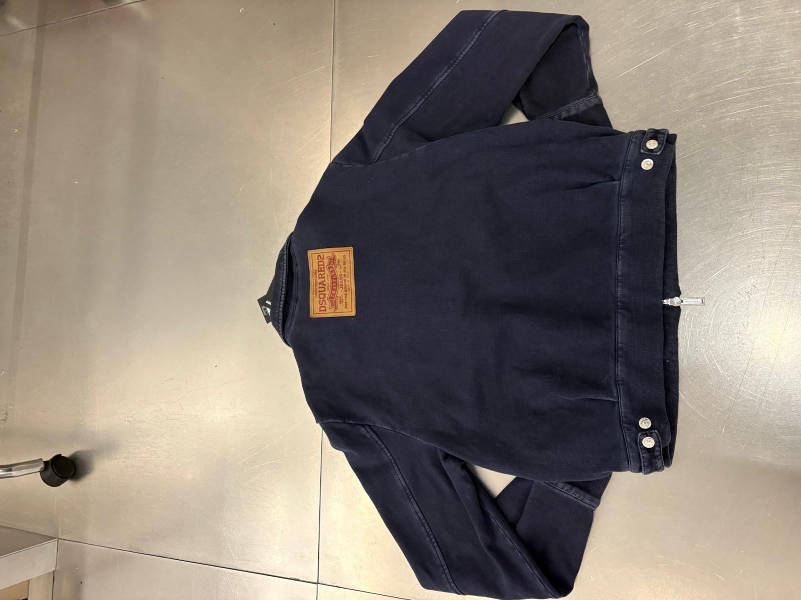Dsquared2 Dean Sweat Jacket – Navy