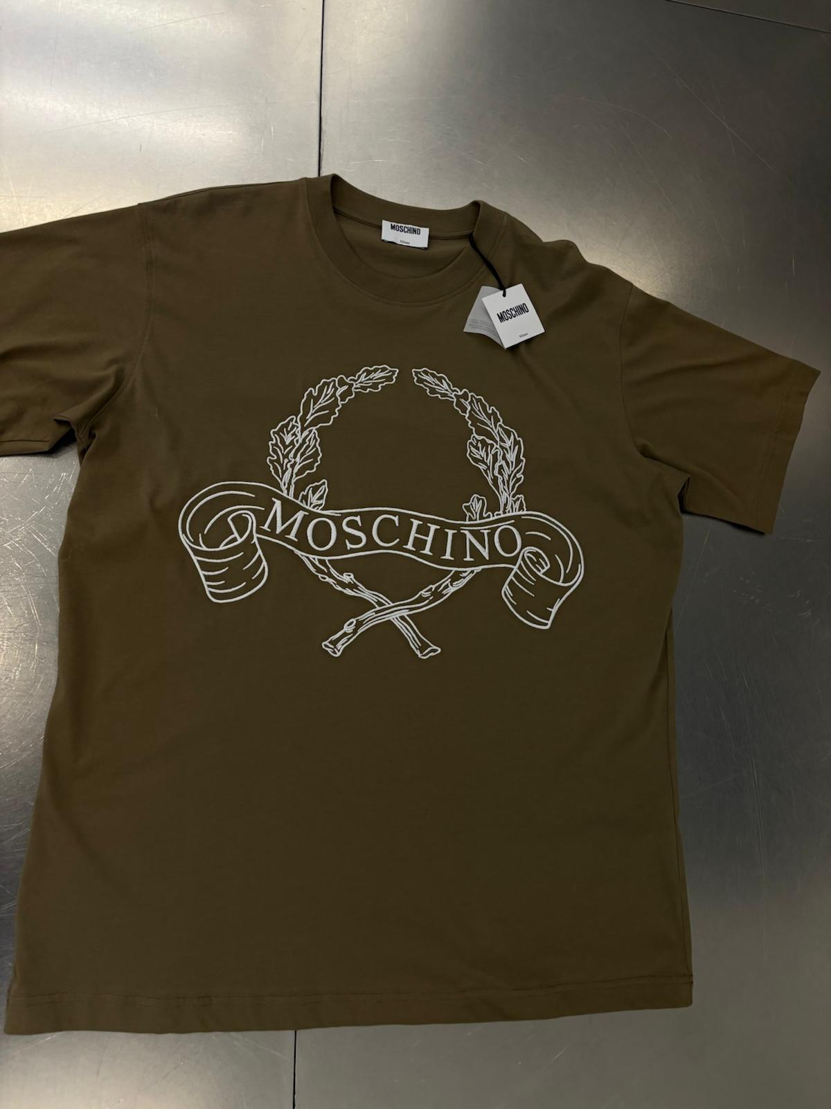 Moschino Milano T-Shirt – Khaki