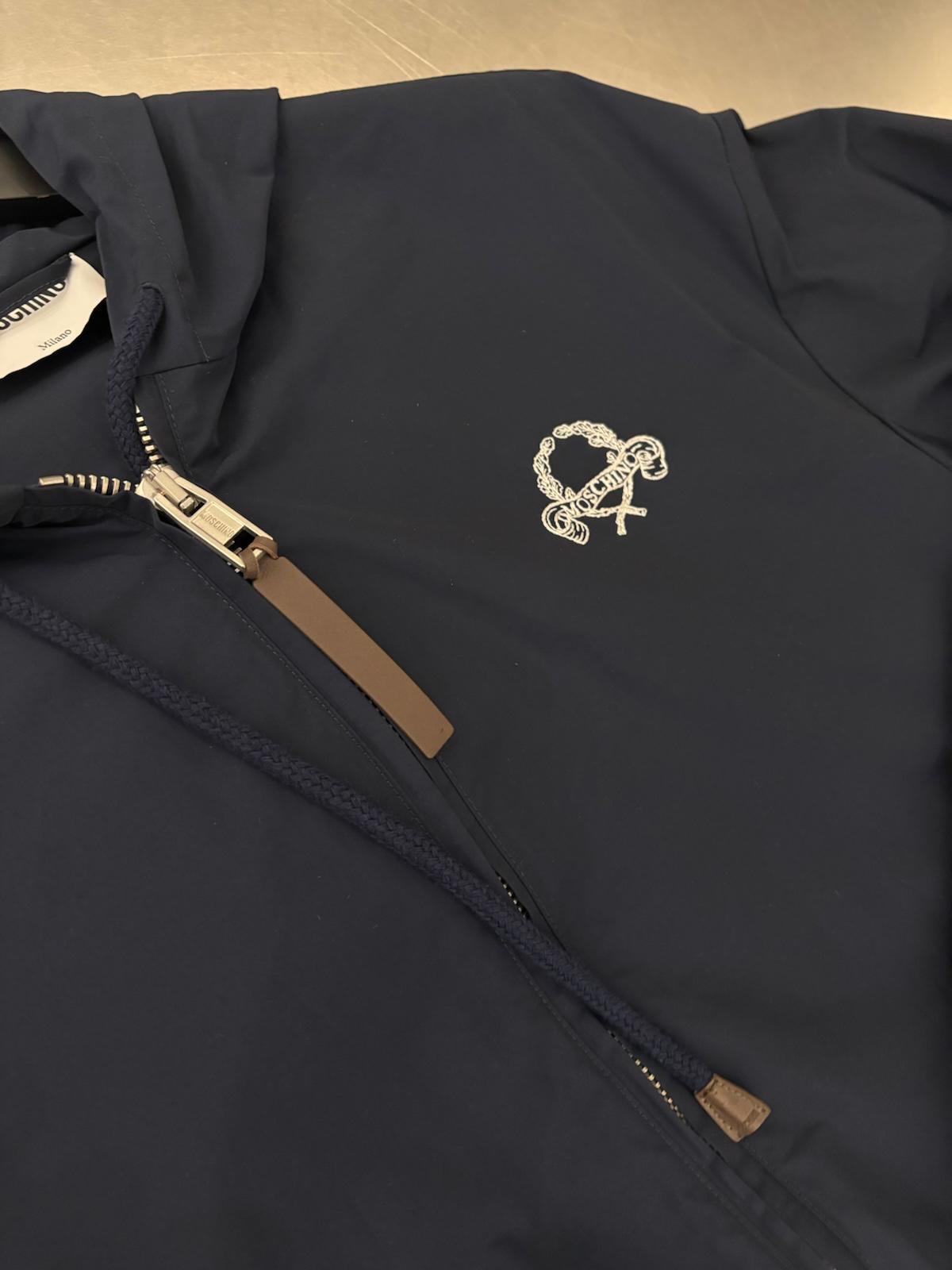 Moschino Milano Windbreaker – Navy